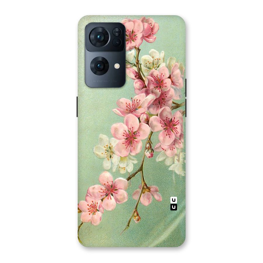 Blossom Cherry Design Back Case for Oppo Reno7 Pro 5G
