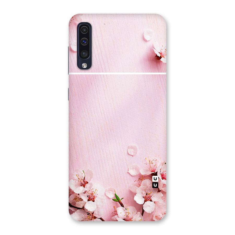 Blossom Frame Pink Back Case for Galaxy A50s