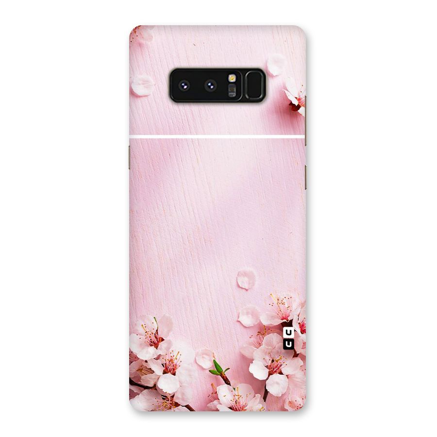Blossom Frame Pink Back Case for Galaxy Note 8