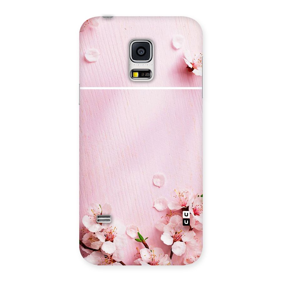 Blossom Frame Pink Back Case for Galaxy S5 Mini
