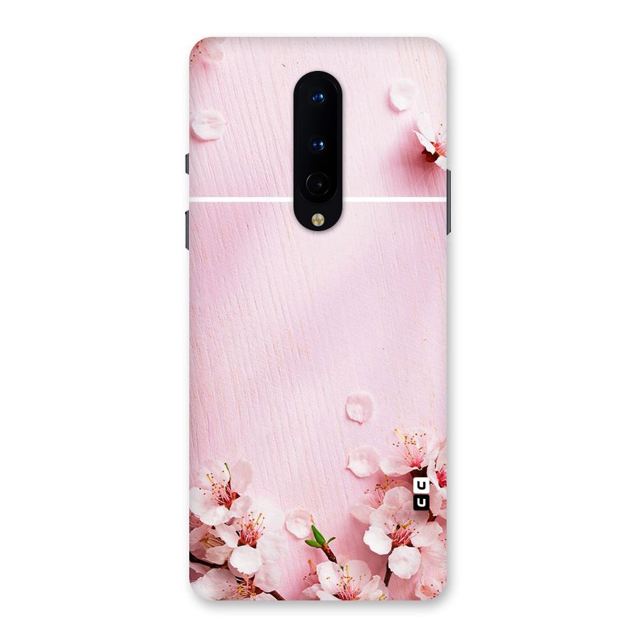 Blossom Frame Pink Back Case for OnePlus 8