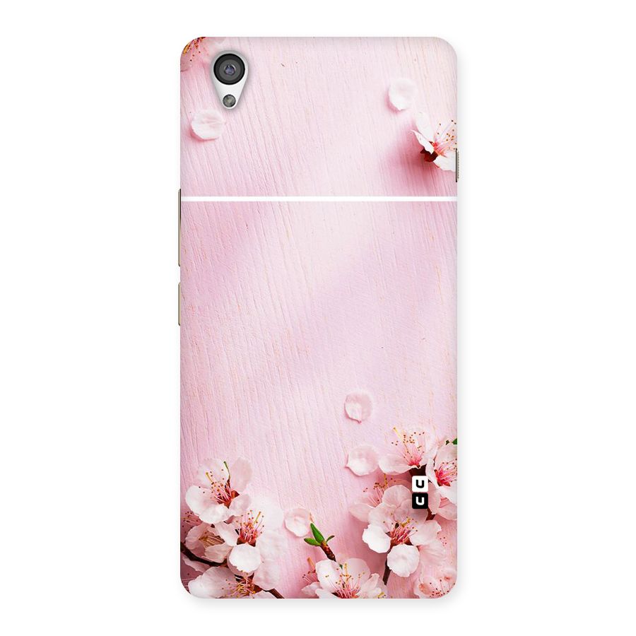Blossom Frame Pink Back Case for OnePlus X