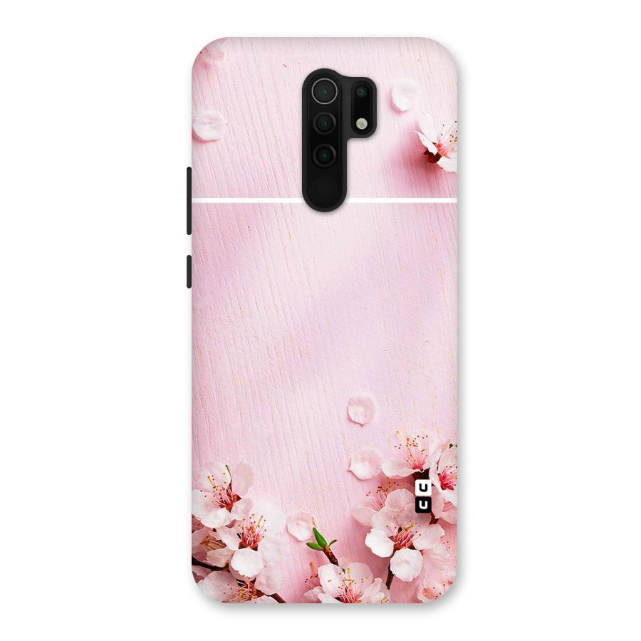 Blossom Frame Pink Back Case for Poco M2