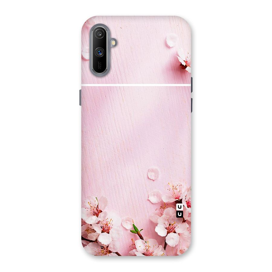 Blossom Frame Pink Back Case for Realme C3