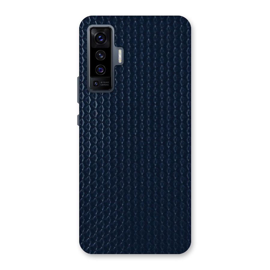 Blue Pattern Back Case for Vivo X50