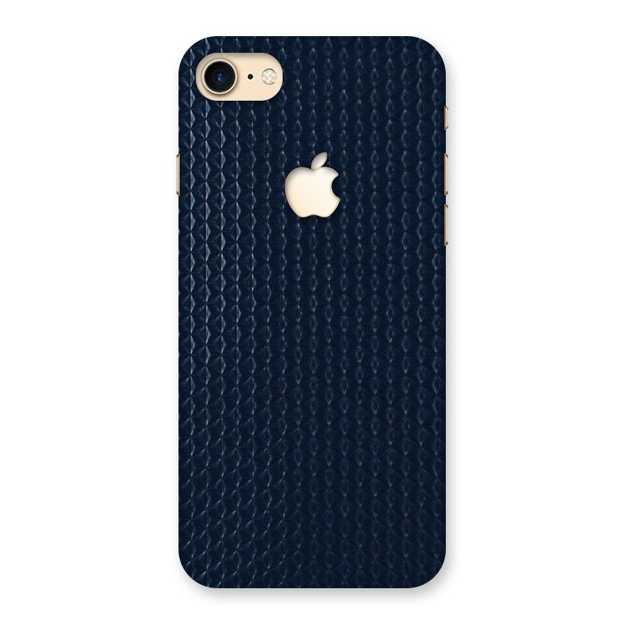 Blue Pattern Back Case for iPhone 7 Apple Cut