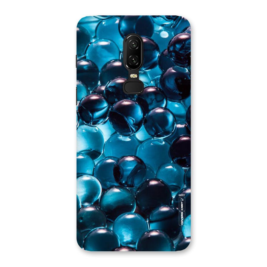 Blue Abstract Balls Back Case for OnePlus 6