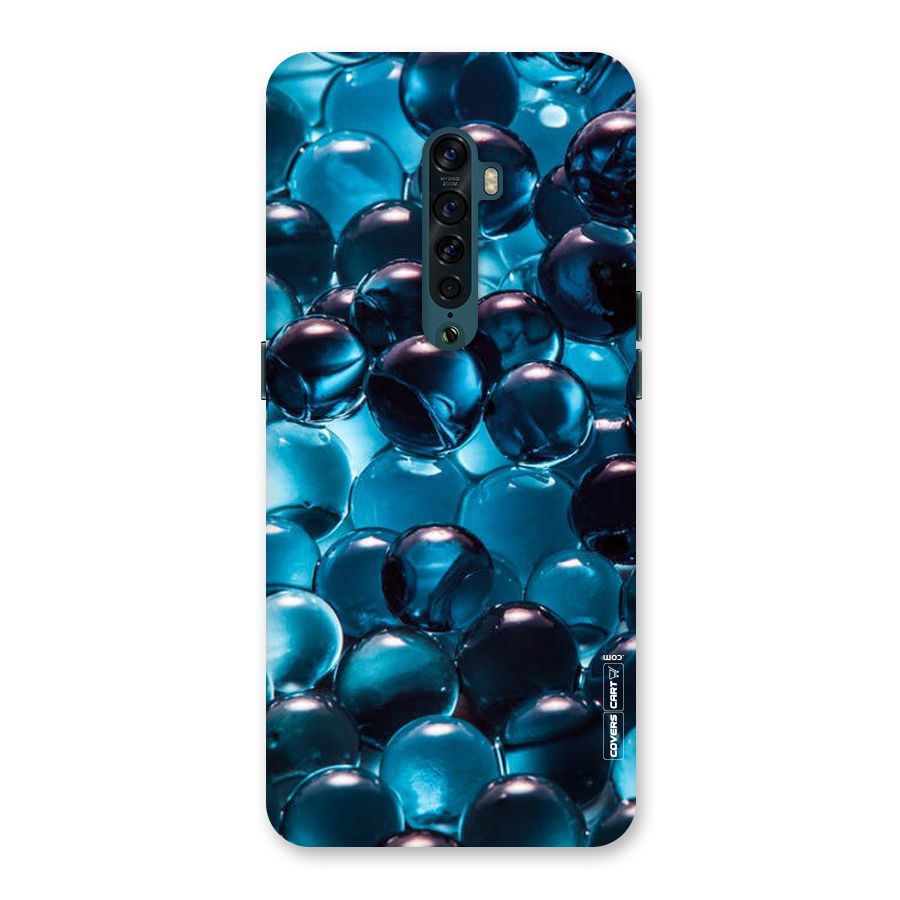 Blue Abstract Balls Back Case for Oppo Reno2
