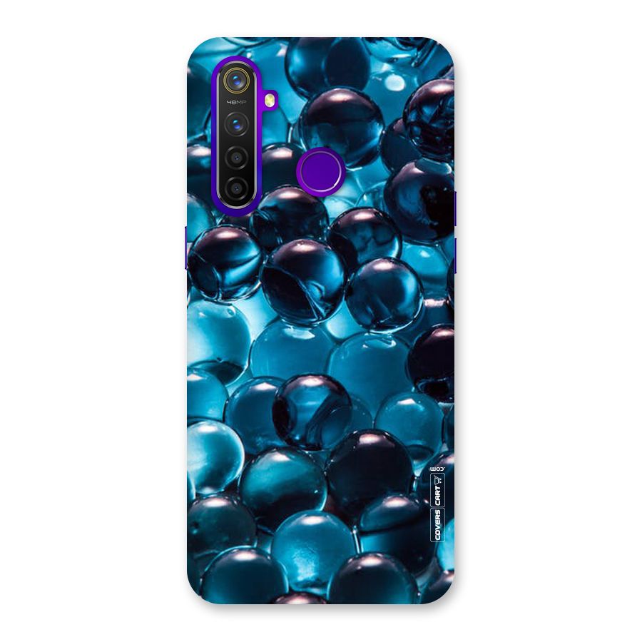Blue Abstract Balls Back Case for Realme 5 Pro