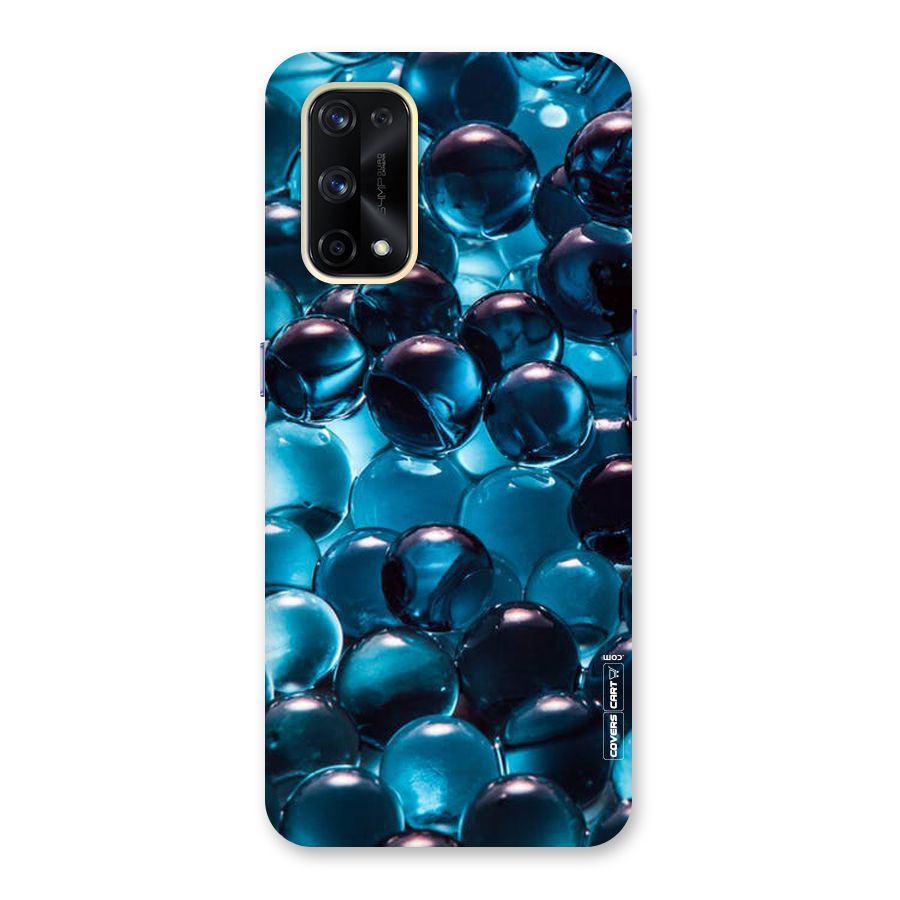 Blue Abstract Balls Glass Back Case for Realme X7 Pro