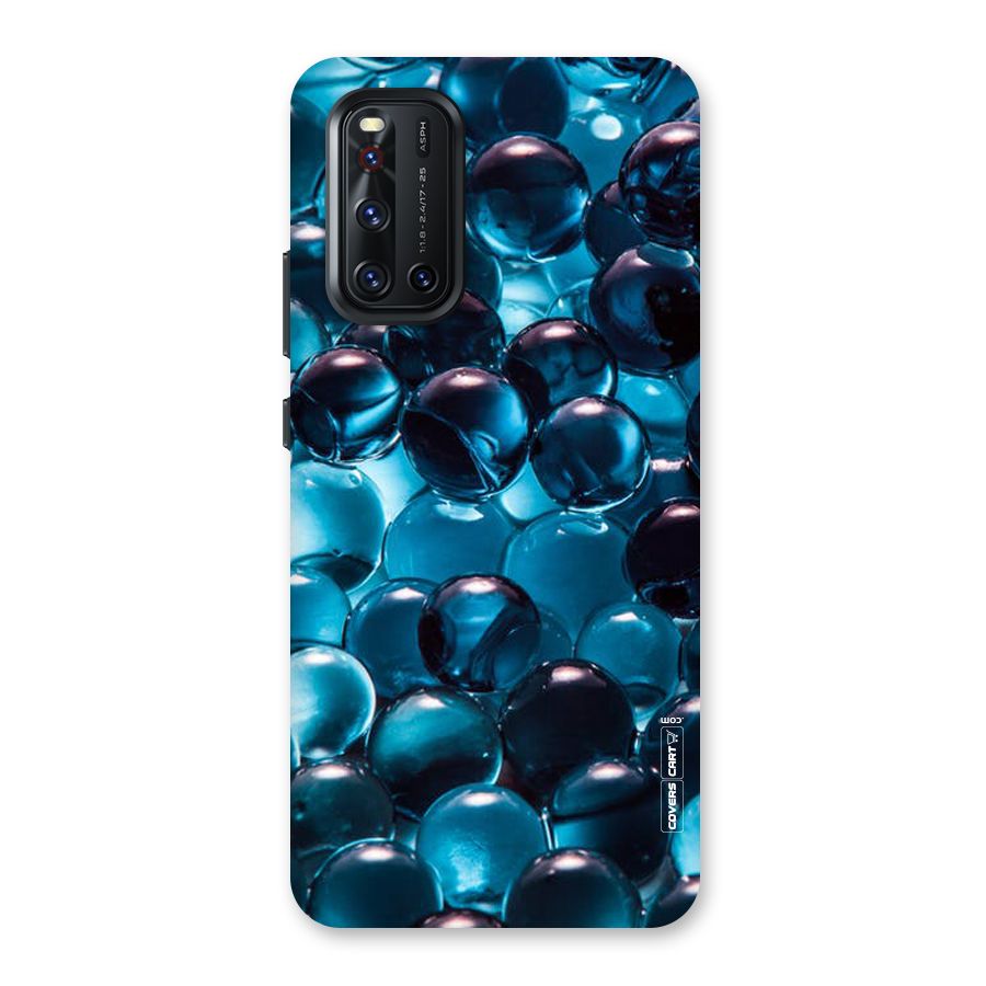 Blue Abstract Balls Back Case for Vivo V19