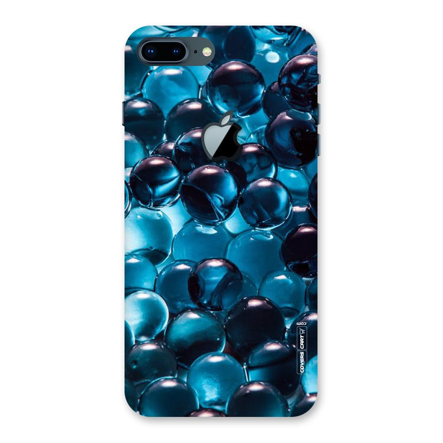 Blue Abstract Balls Back Case for iPhone 7 Plus Apple Cut