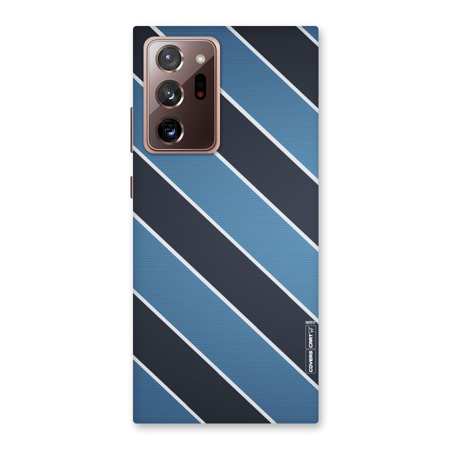 Blue Black Stripes Back Case for Galaxy Note 20 Ultra