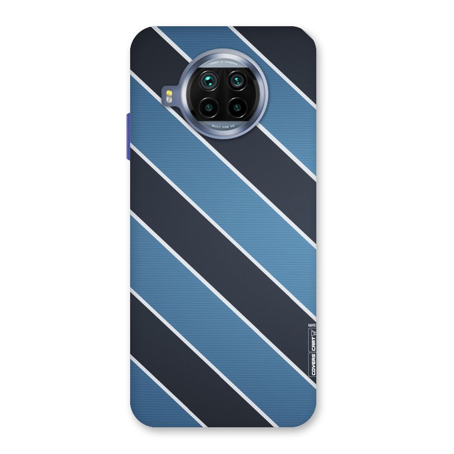 Blue Black Stripes Back Case for Mi 10i