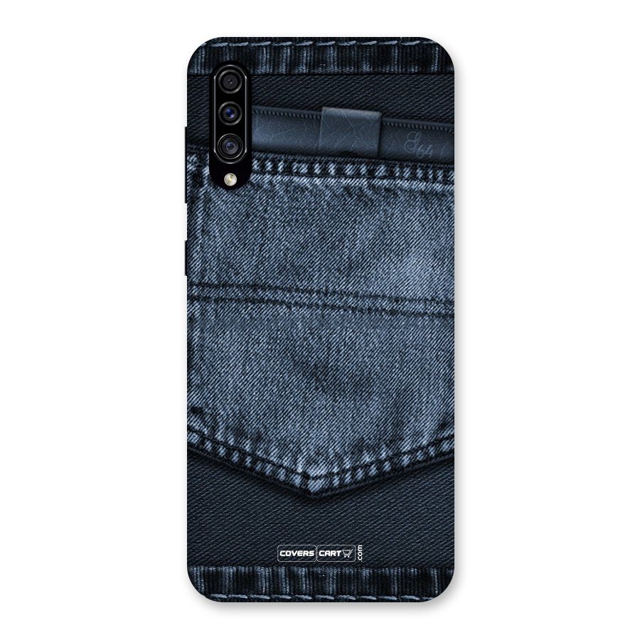 Blue Denim Back Case for Galaxy A30s