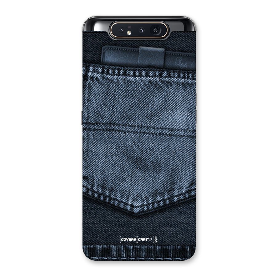 Blue Denim Back Case for Galaxy A80