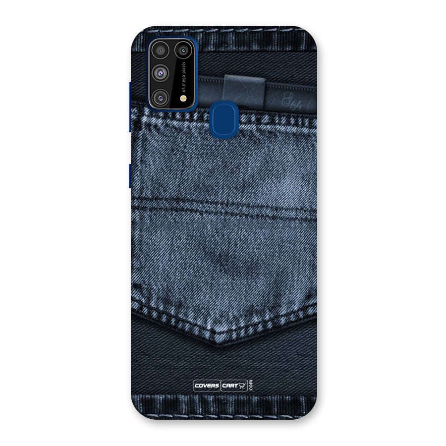 Blue Denim Back Case for Galaxy M31