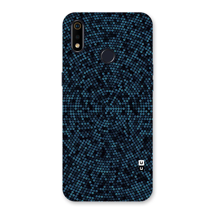 Blue Disco Lights Back Case for Realme 3i
