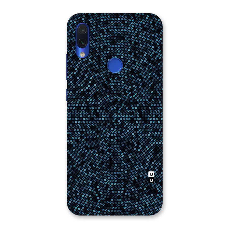 Blue Disco Lights Back Case for Redmi Note 7