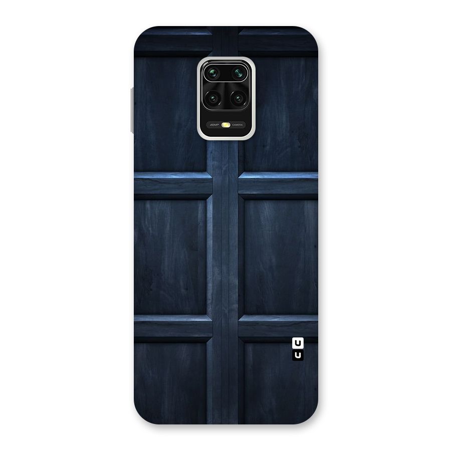 Blue Door Design Back Case for Redmi Note 9 Pro