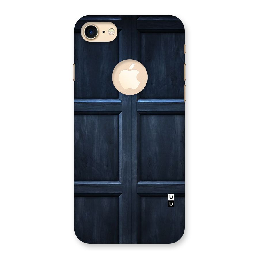 Blue Door Design Back Case for iPhone 7 Logo Cut