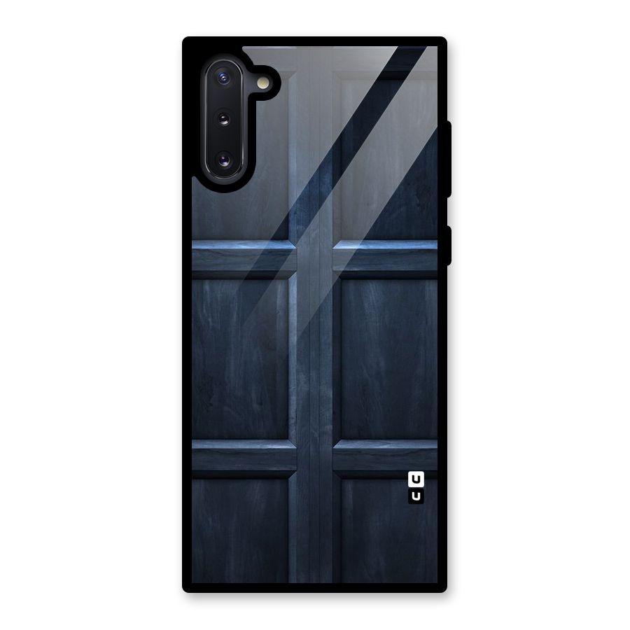 Blue Door Design Glass Back Case for Galaxy Note 10