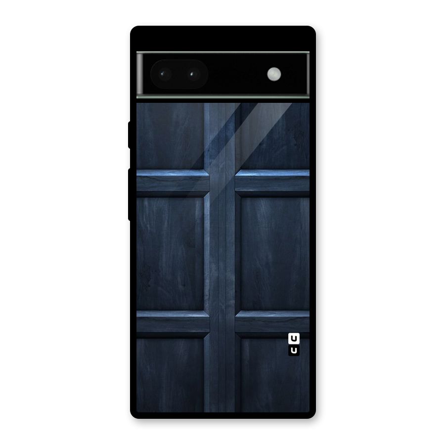Blue Door Design Glass Back Case for Google Pixel 6a