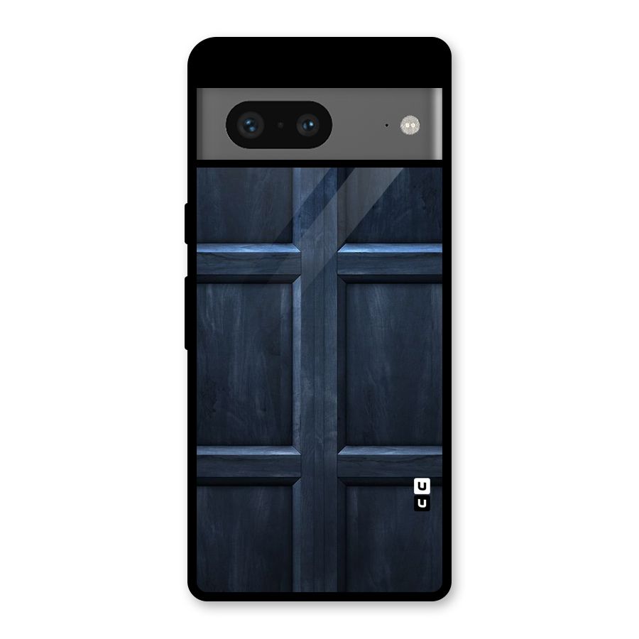 Blue Door Design Glass Back Case for Google Pixel 7