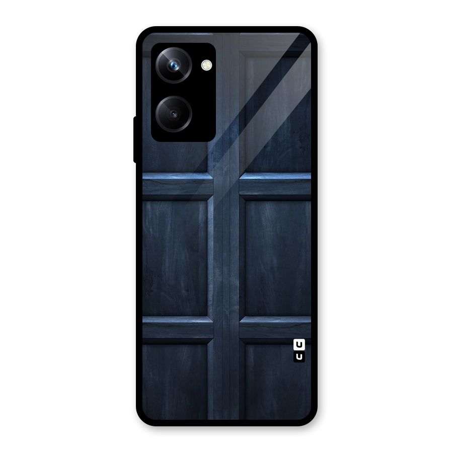 Blue Door Design Glass Back Case for Realme 10 Pro