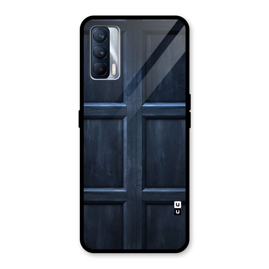 Blue Door Design Glass Back Case for Realme X7