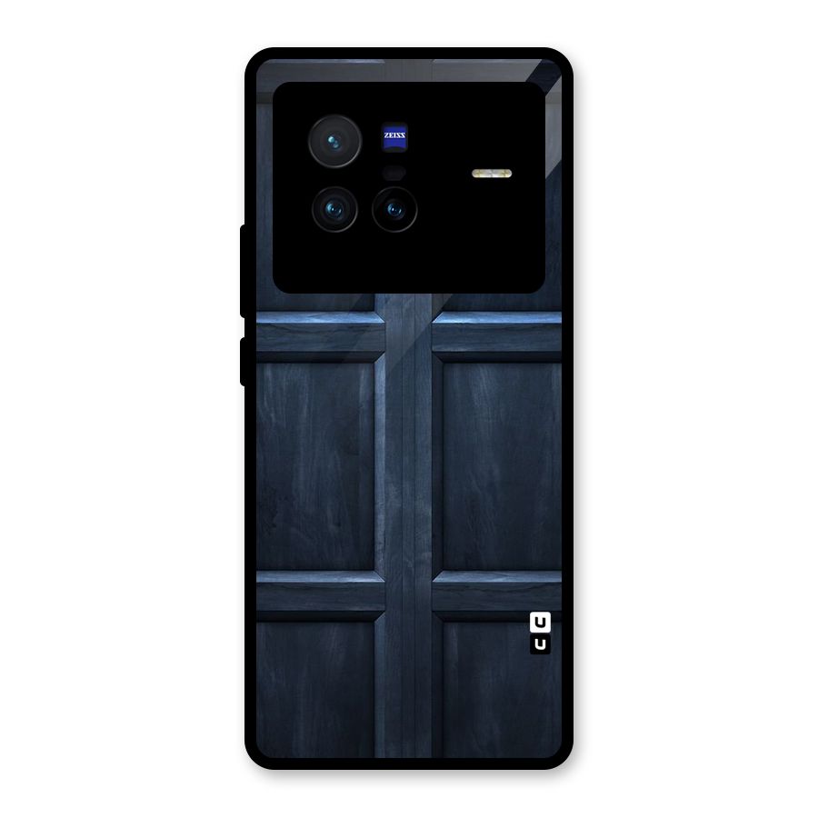 Blue Door Design Glass Back Case for Vivo X80