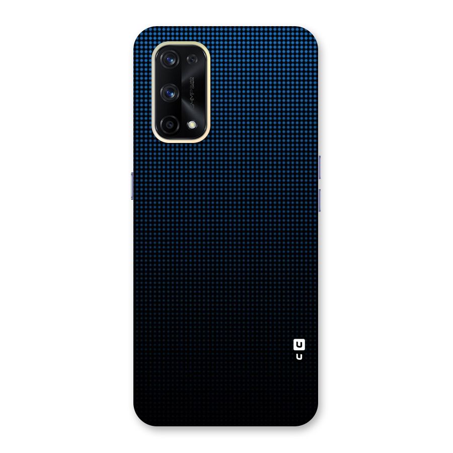 Blue Dots Shades Glass Back Case for Realme X7 Pro