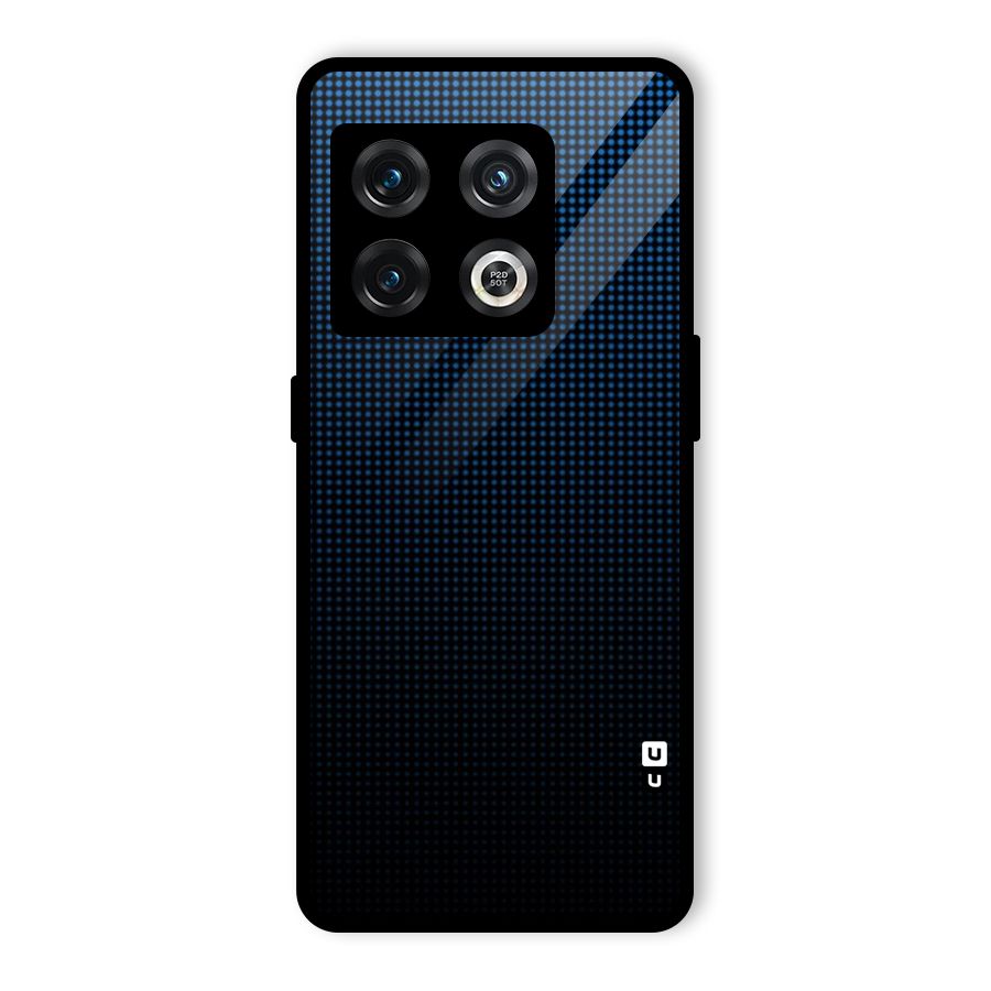 Blue Dots Shades Glass Back Case for OnePlus 10 Pro 5G