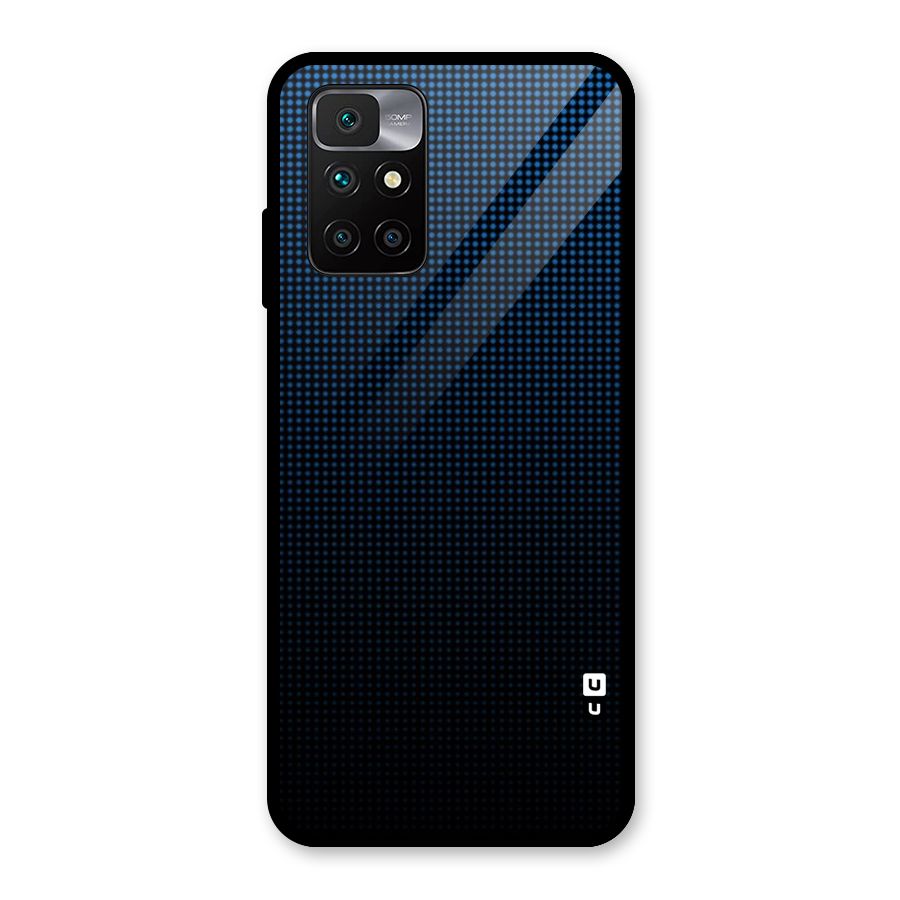 Blue Dots Shades Glass Back Case for Redmi 10 Prime