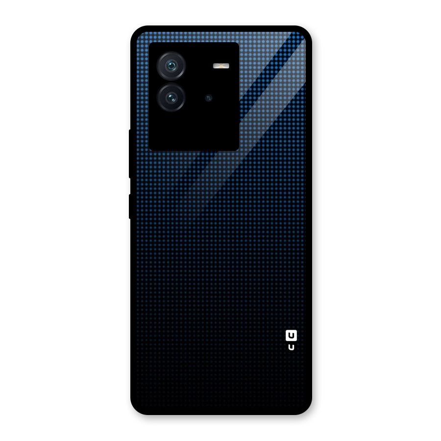 Blue Dots Shades Glass Back Case for Vivo iQOO Neo 6 5G