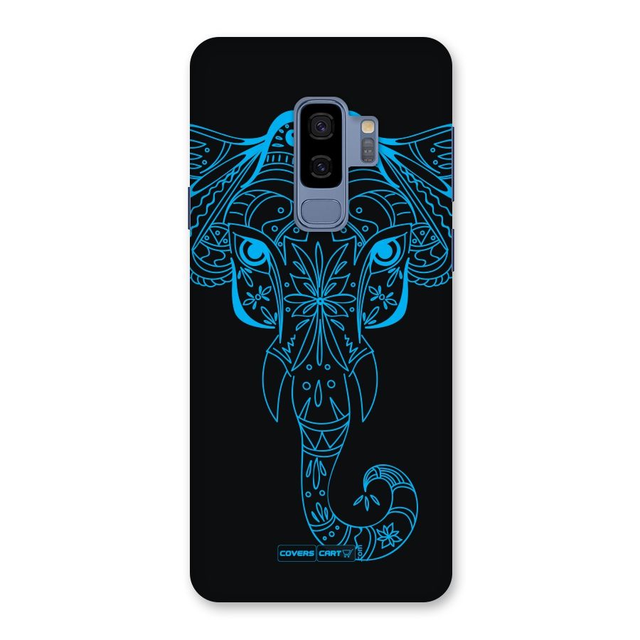 Blue Elephant Ethnic Back Case for Galaxy S9 Plus