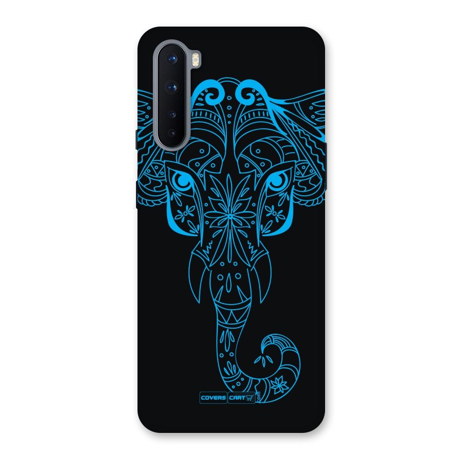 Blue Elephant Ethnic Back Case for OnePlus Nord