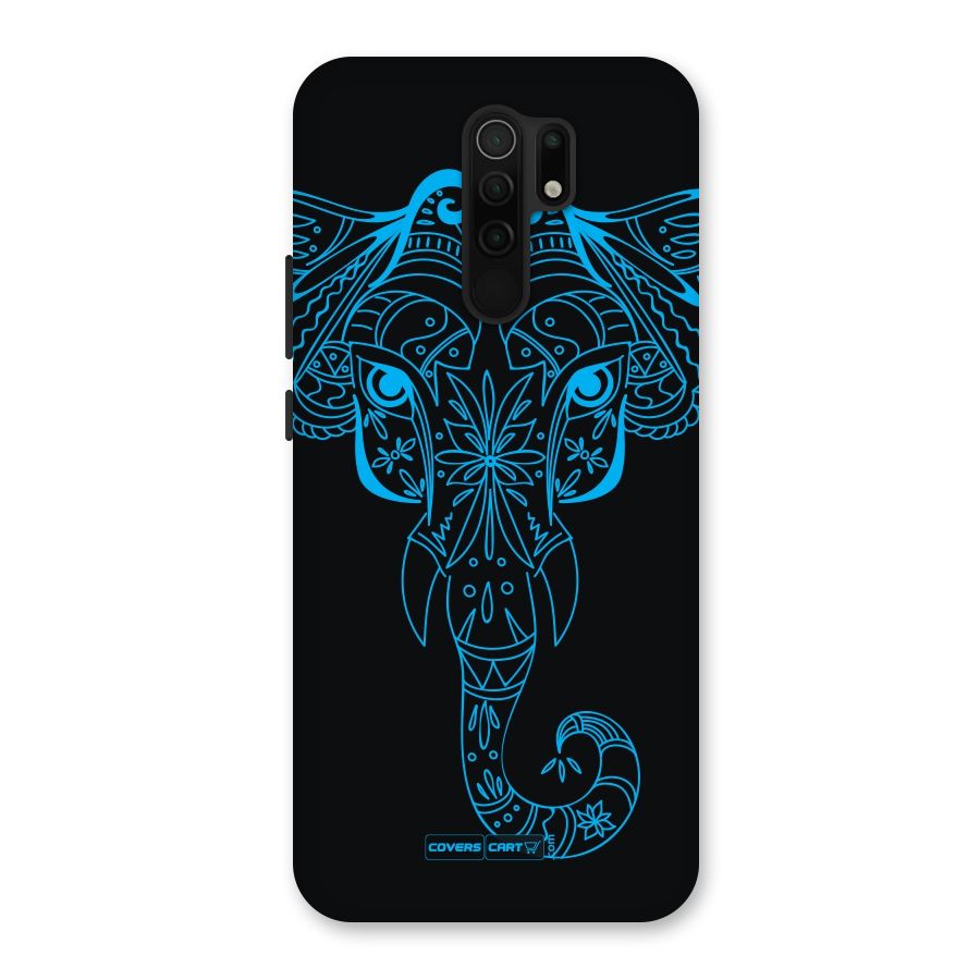 Blue Elephant Ethnic Back Case for Poco M2