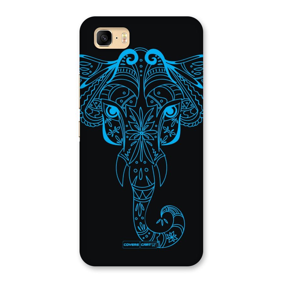 Blue Elephant Ethnic Back Case for Zenfone 3s Max