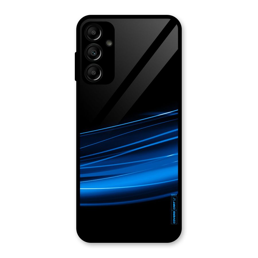 Blue Flow Glass Back Case for Galaxy A14 5G