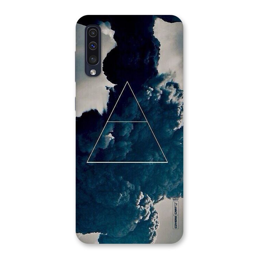 Blue Hue Smoke Back Case for Galaxy A50s