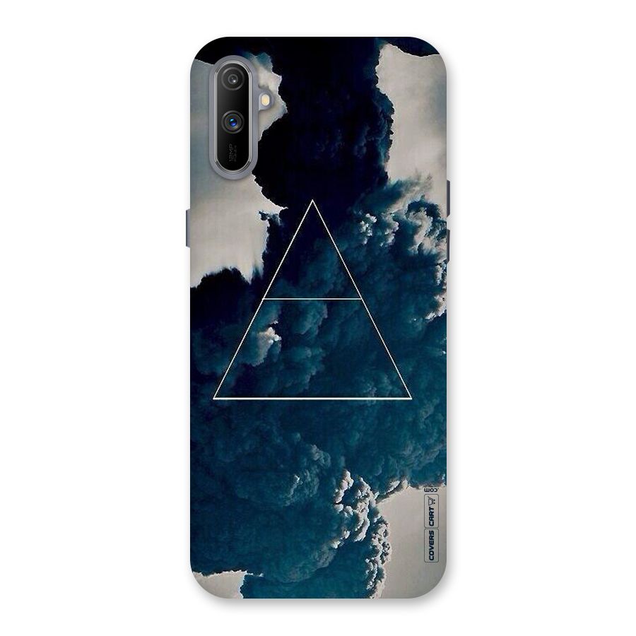 Blue Hue Smoke Back Case for Realme C3