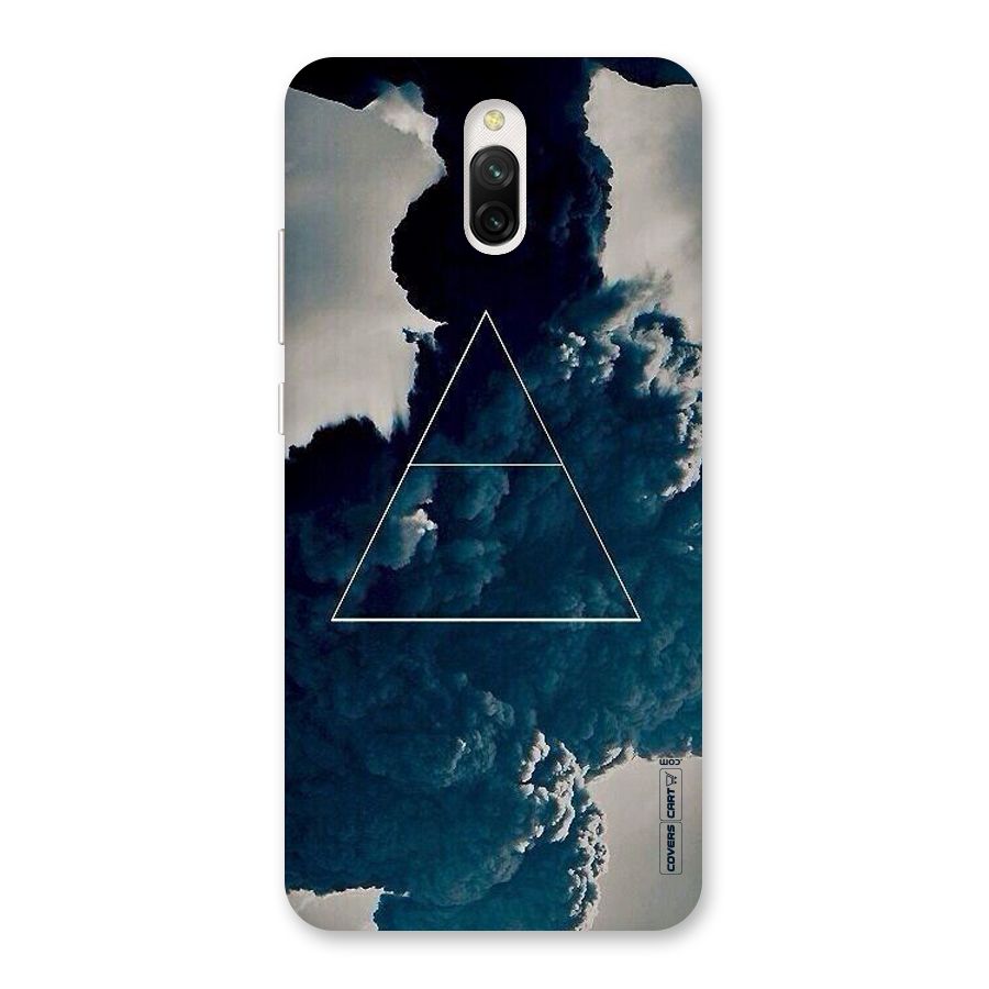 Blue Hue Smoke Back Case for Redmi 8A Dual