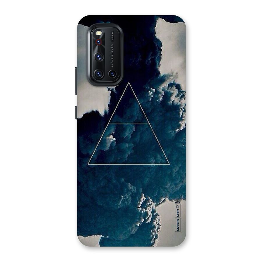 Blue Hue Smoke Back Case for Vivo V19