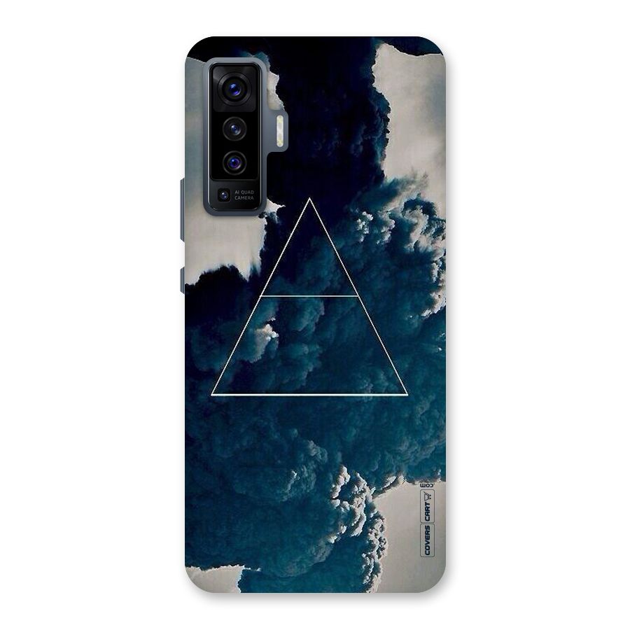 Blue Hue Smoke Back Case for Vivo X50