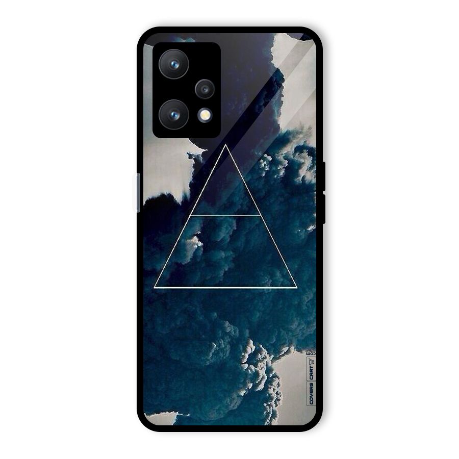 Blue Hue Smoke Glass Back Case for Realme 9 Pro 5G