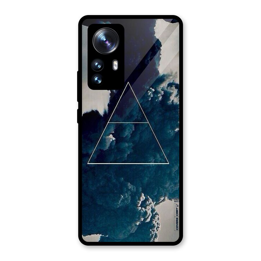 Blue Hue Smoke Glass Back Case for Xiaomi 12 Pro
