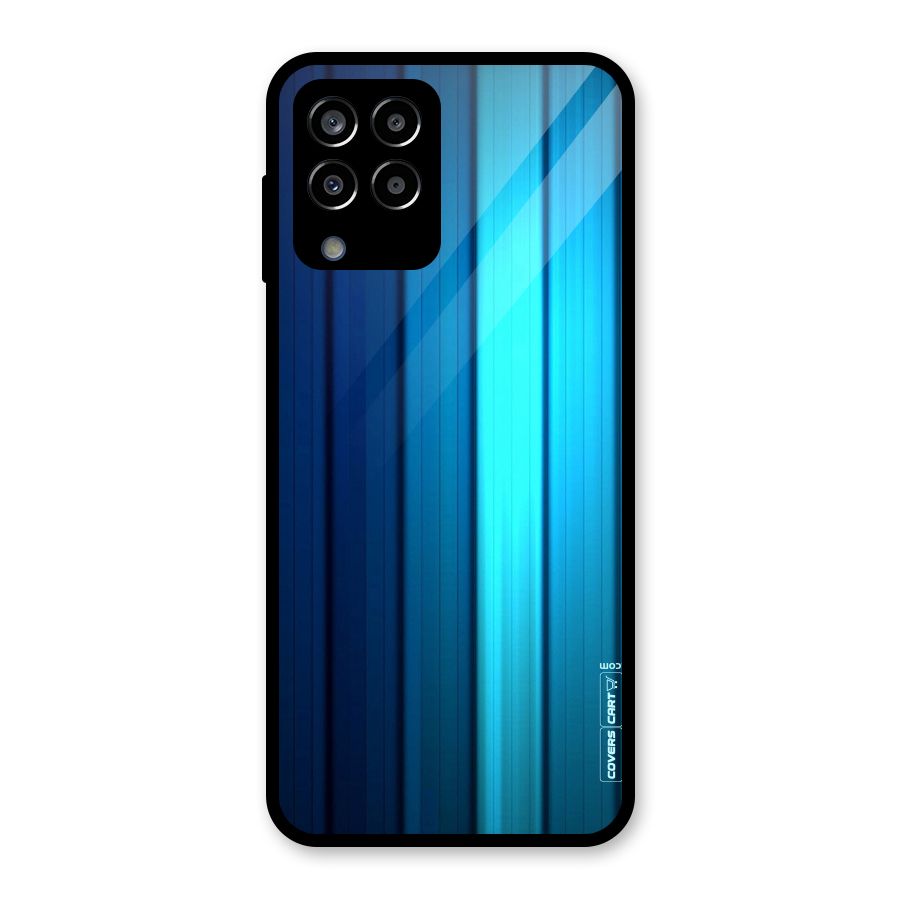 Blue Hues Glass Back Case for Galaxy M33