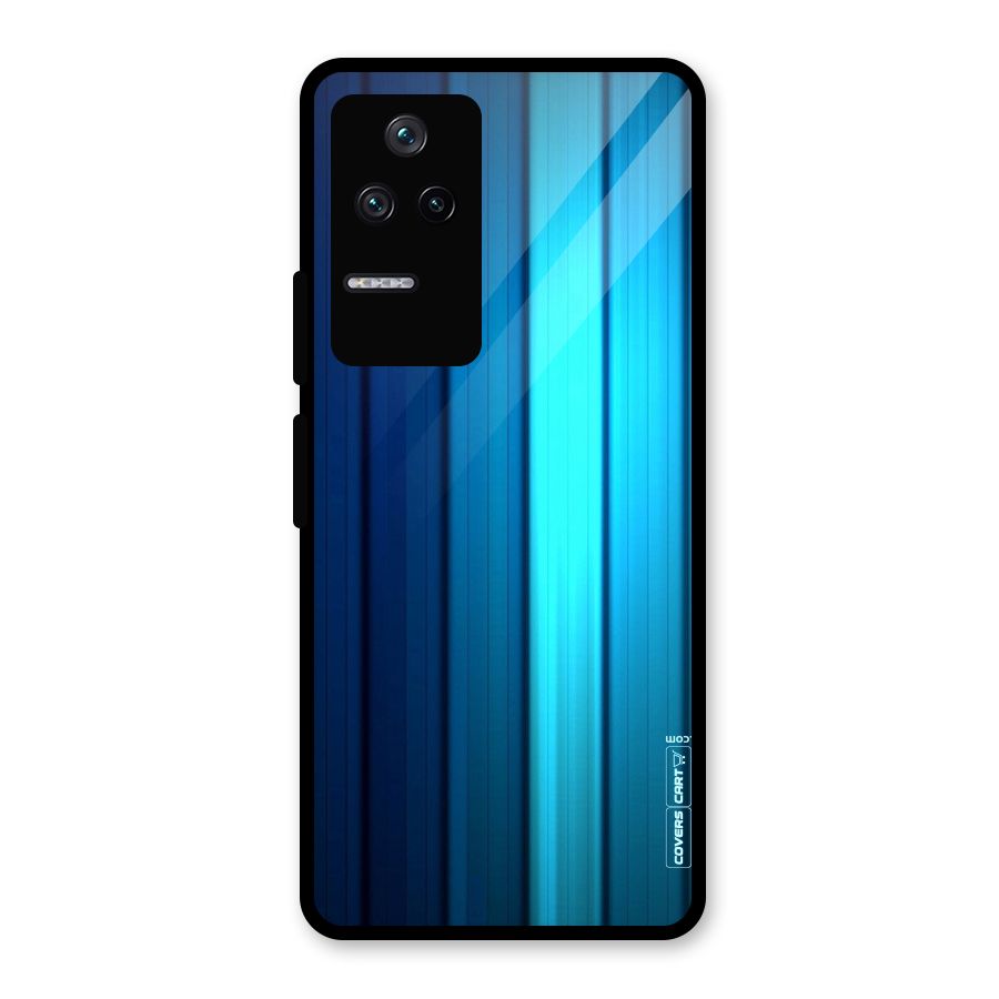 Blue Hues Glass Back Case for Poco F4 5G