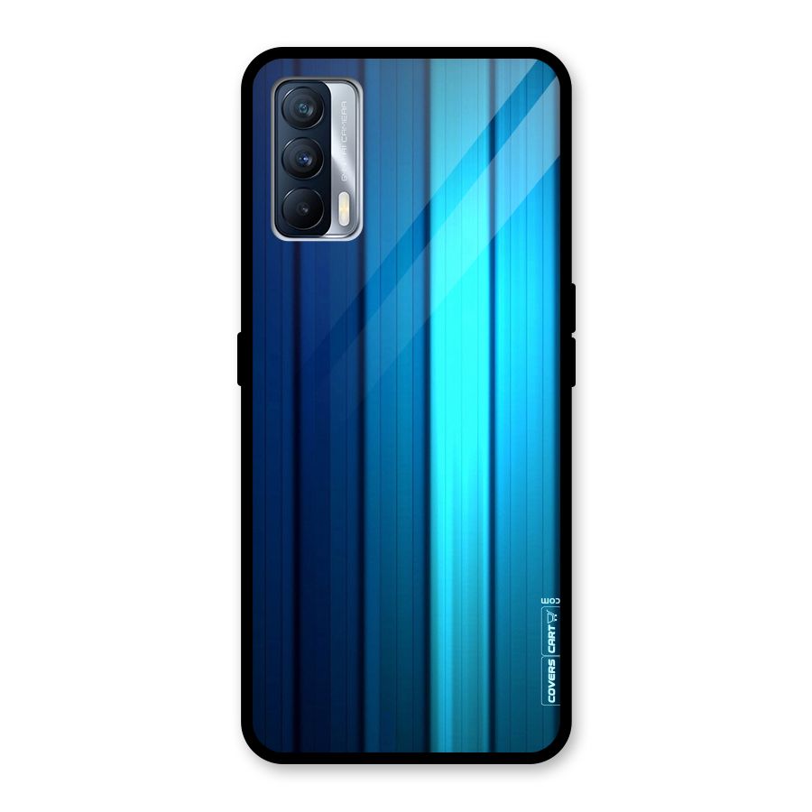 Blue Hues Glass Back Case for Realme X7